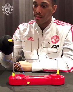 چالش تمرکز آنتونی مارسیال