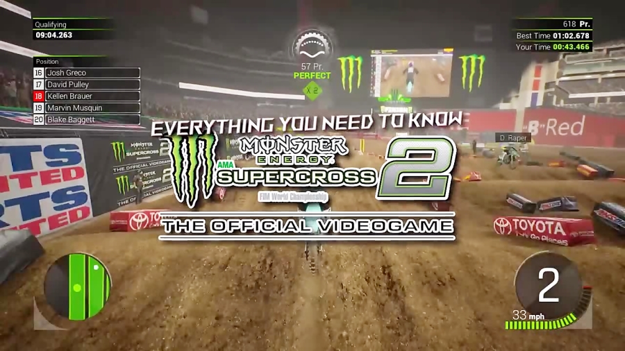 گیمپلی بازی Monster Energy Supercross The Official Videogame 2