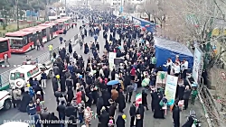 راهپیمایی پر شکوه 22 بهمن 1397 در شهرری