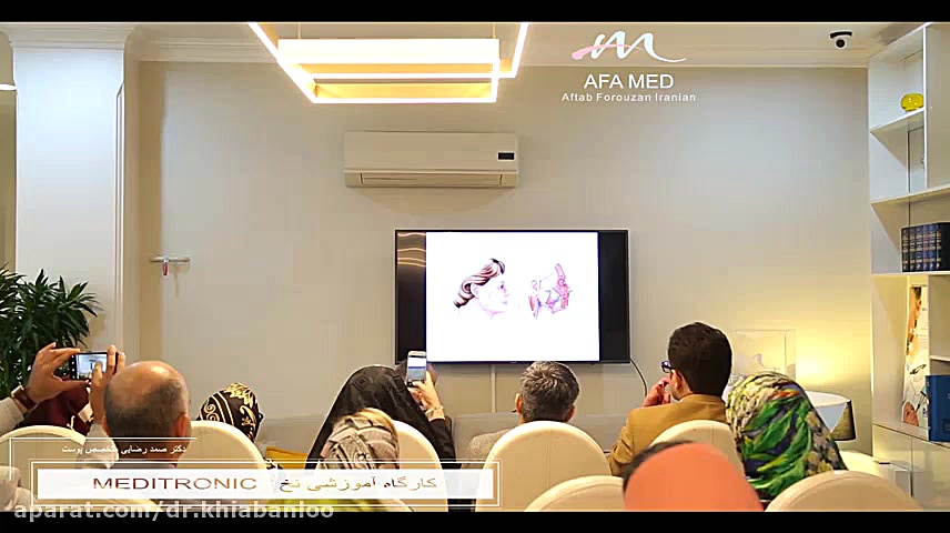 آموزش لیفت گردن بر اساس تکنیک های نخ آپتوس (نخ مدیترونیک و نخ آغشته به توکسین) ASO Test