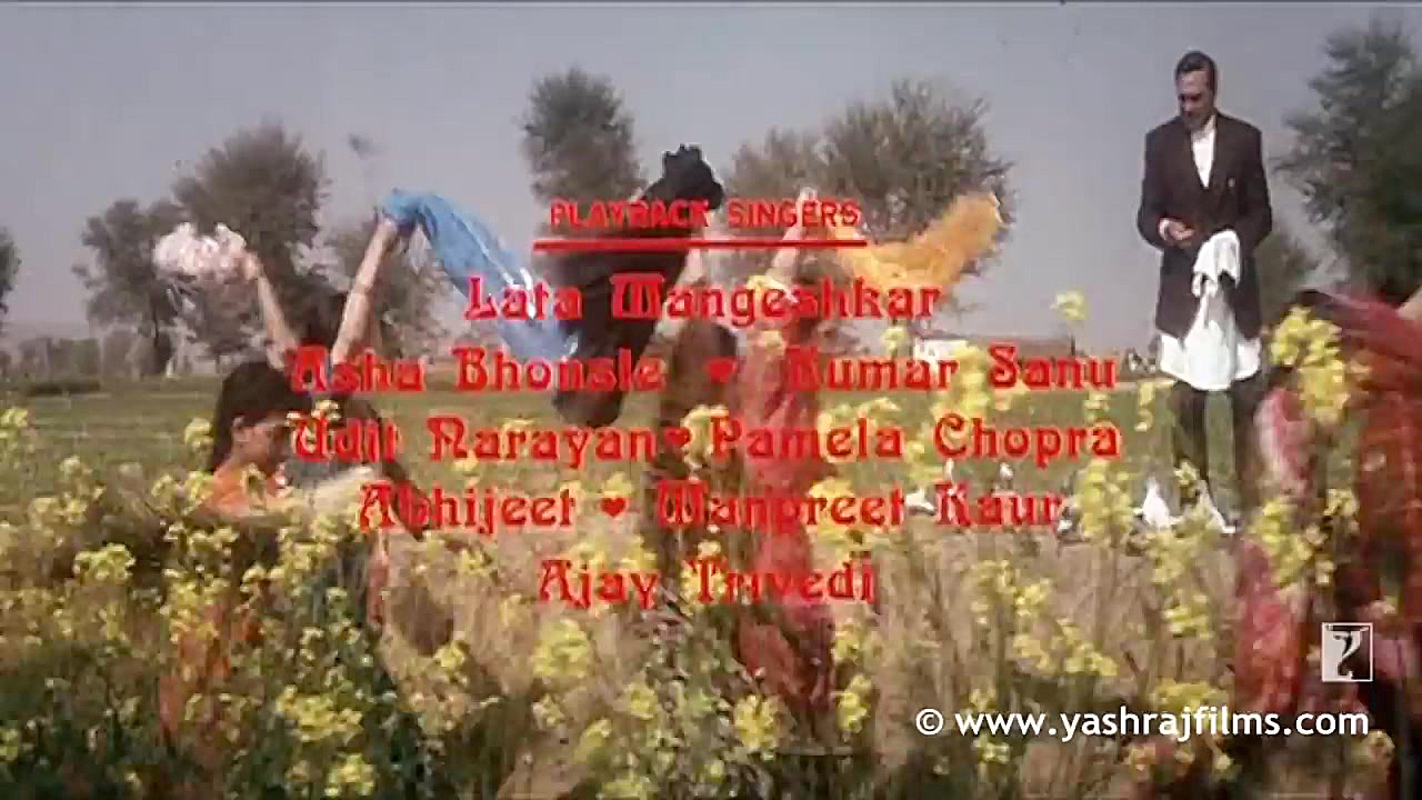 آهنگ هندی Ghar Aaja Pardesi از فیلم Dilwale Dulhania Le Jayenge زمان151ثانیه
