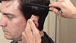 How To Cut Men S Hair Cut Men S Hair With Scissors زمین تی وی