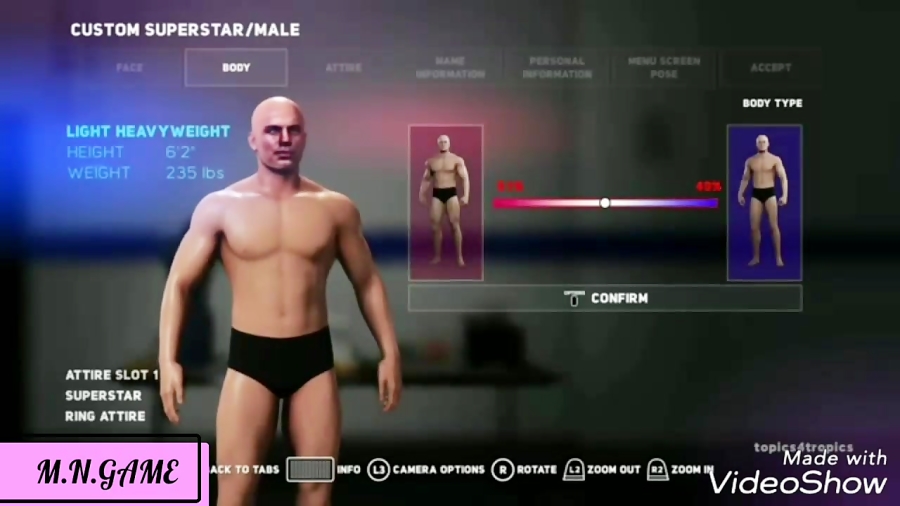 آموزش ساخت مت هاردی در WWE 2K18