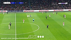 گل اول آژاکس به رئال مادرید تو...