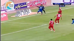 خلاصه بازی تراکتورسازی 1-0 استقلال (لیگ برتر ایران 97/98)