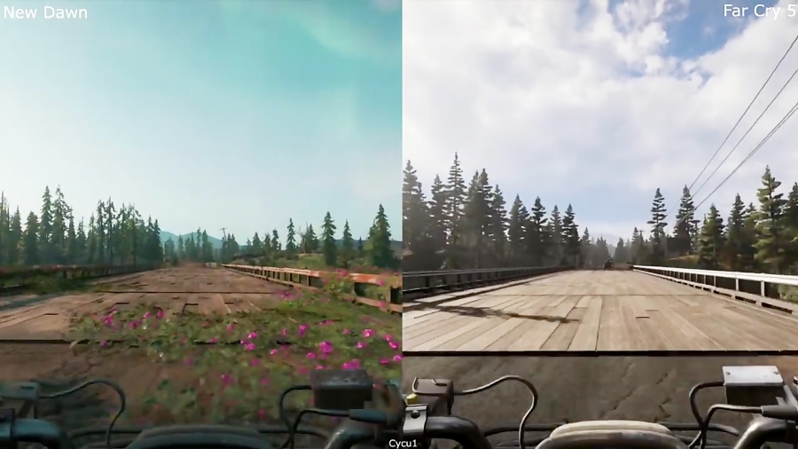 مقایسه منطقه Hope County در بازی Far Cry New Dawn و Far Cry 5