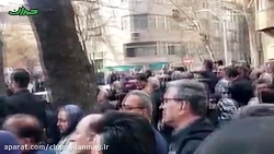 برگزاری نماز بر پیکر پوران شری...