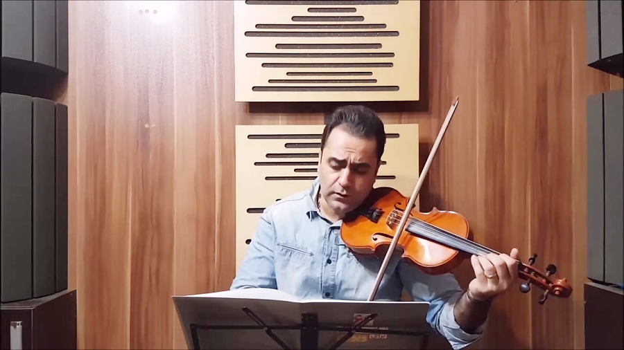تمرین ۱۸۰ کتاب ل ویولن ۳ le violon جلد سوم ایمان ملکی ویولن