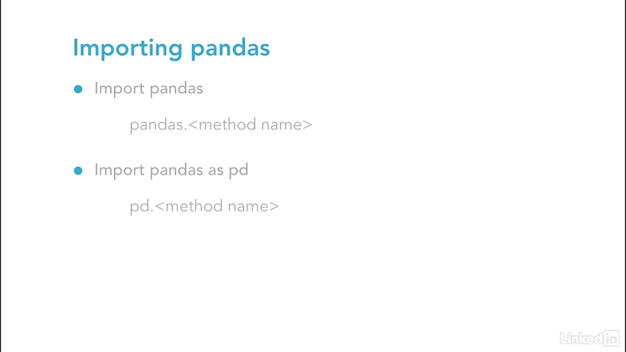 دانلود آموزش ﻿Python Pandas - با استفاده از پانداها... زمان171ثانیه