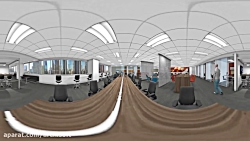 انیمیشن معماری داخلی 360 درجه