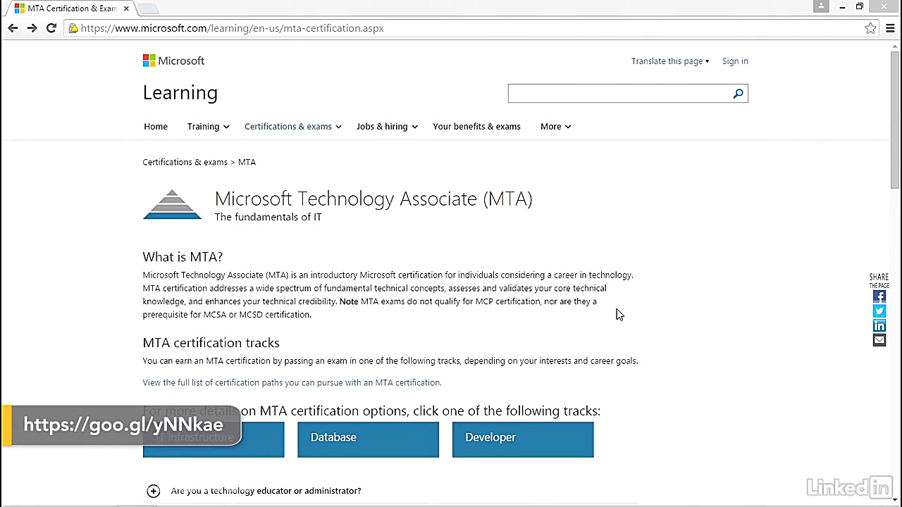 دانلود دوره ﻿دیتابیس - آماده شدن برای متخصص فناوری Microsoft (MTA) Exam 98-3... پژمان جمشیدی
