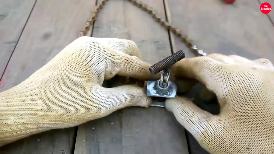 Amazing HOMEMADE TOOL HOW TO REPLACE BICYCLE CHAIN