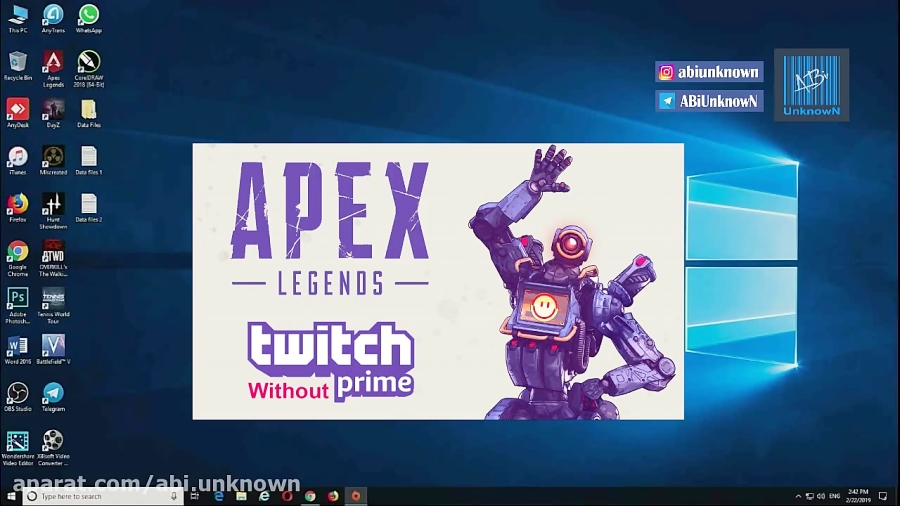 آموزش گرفتن اسکین و لوت رایگان در بازی Apex Legends بدون نیاز به Twitch Prime