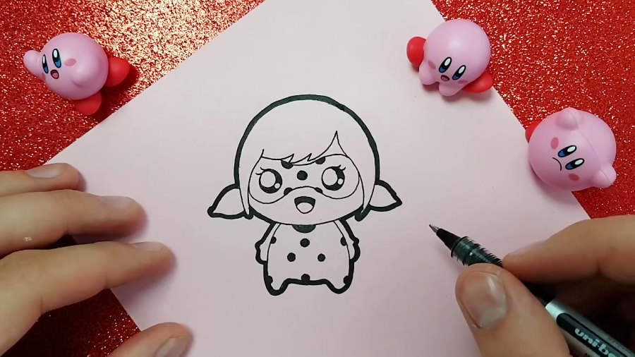 Kawaii Miraculous Ladybug Selber Zeichnen دیدئو Dideo