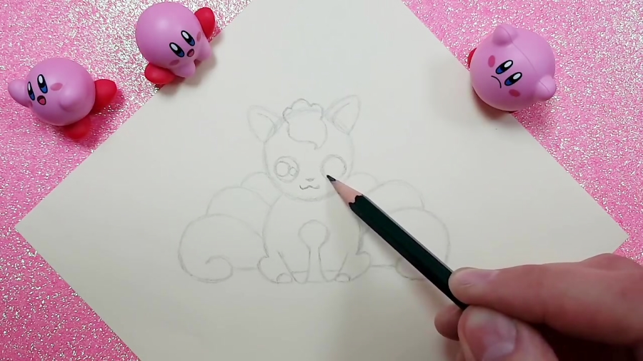 Kawaii Vulpix Zeichnen Lernen Kawaii Pokemon Bilder دیدئو Dideo