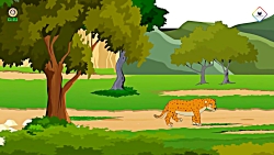 قصه سه گاو و یک یوزپلنگ