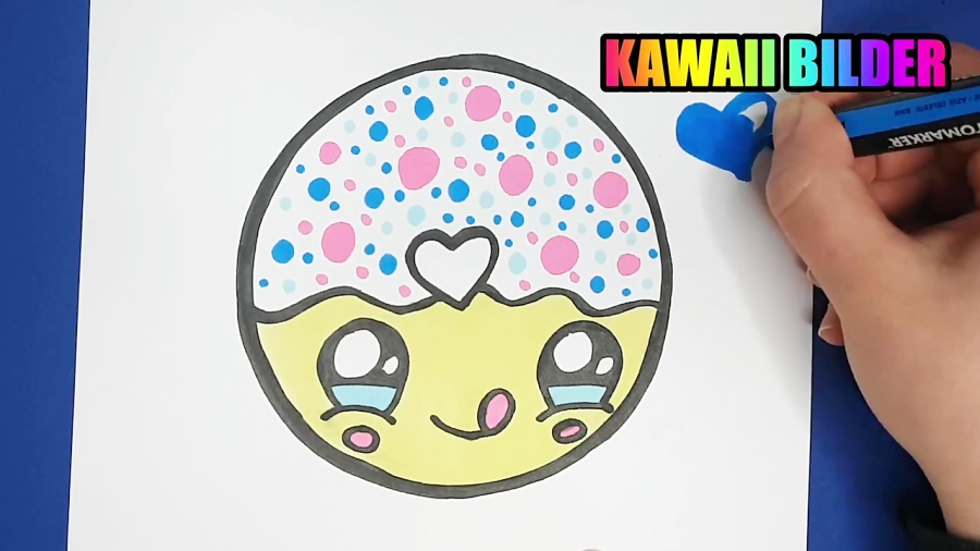 Kawaii Donut Malen Einfach Und Suss