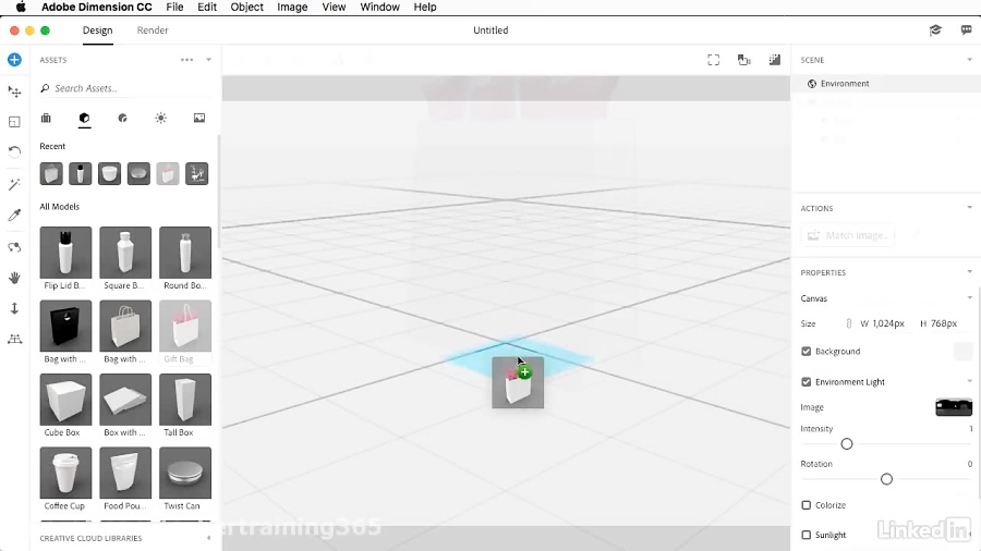 کورس ﻿Adobe Dimension ﻿معرفی