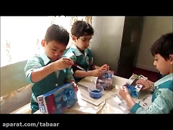 آشنایی با گوشه و سطح اشکال هندسی(کلاس خانم عرب خانی)