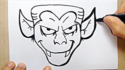 Como desenhar um vampiro #desenhosfaceislupedroso #desenho #easydrawin
