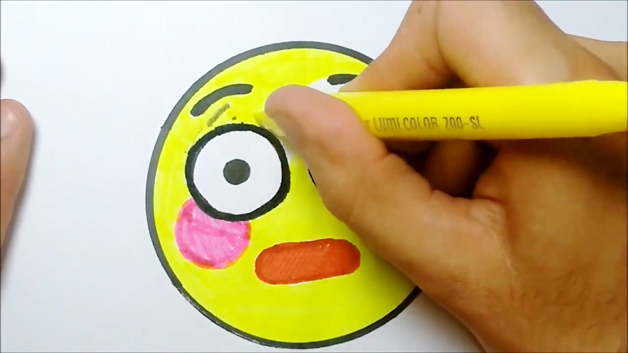 How To Draw Emoji Como Desenhar Emoticon Youtube