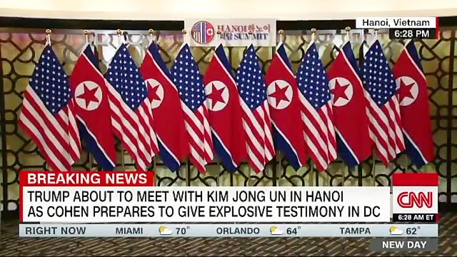 دیدار ترامپ و کیم در هانوی زمان111ثانیه