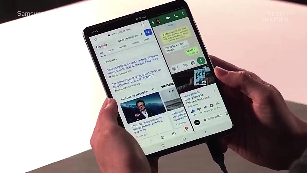 معرفی گوشی جدید سامسونگ s10 زمان379ثانیه