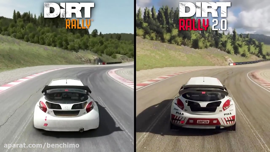 مقایسه گیم پلی بازی DiRT Rally 2.0 و DiRT Rally