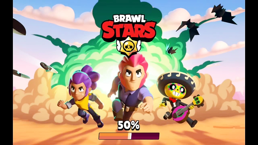 game play brawl stars in new map