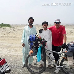 کهیر کنارک چابهار با دوچرخه