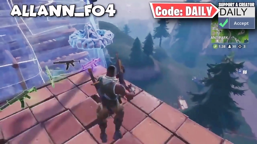 Fortnite Funny WTF Daily Best Moments Ep.962 با بد شانس ترین پلیر دنیا!!!