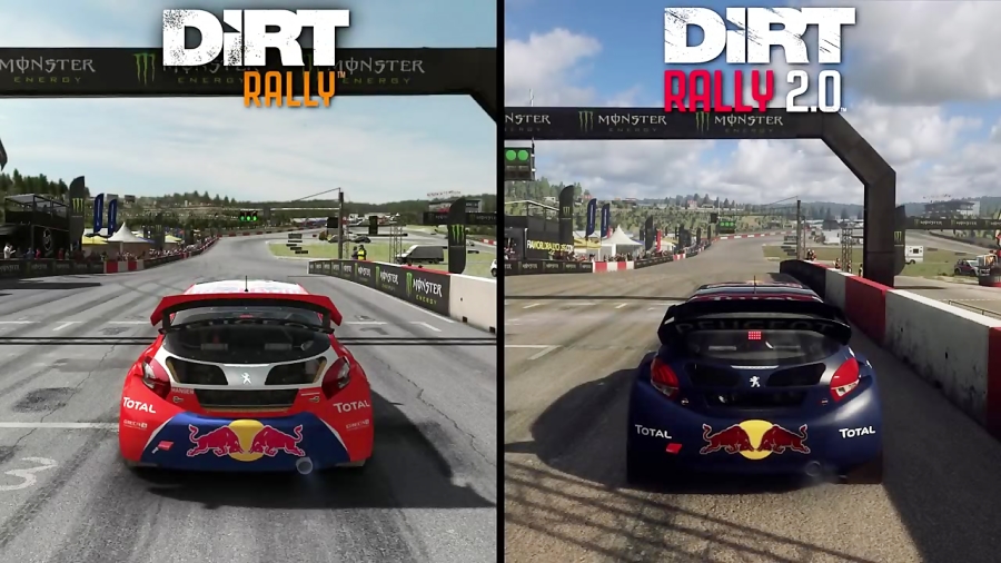 مقایسه بازی DiRT Rally 2.0 و DiRT Rally