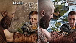 God of War - E3 vs Retail