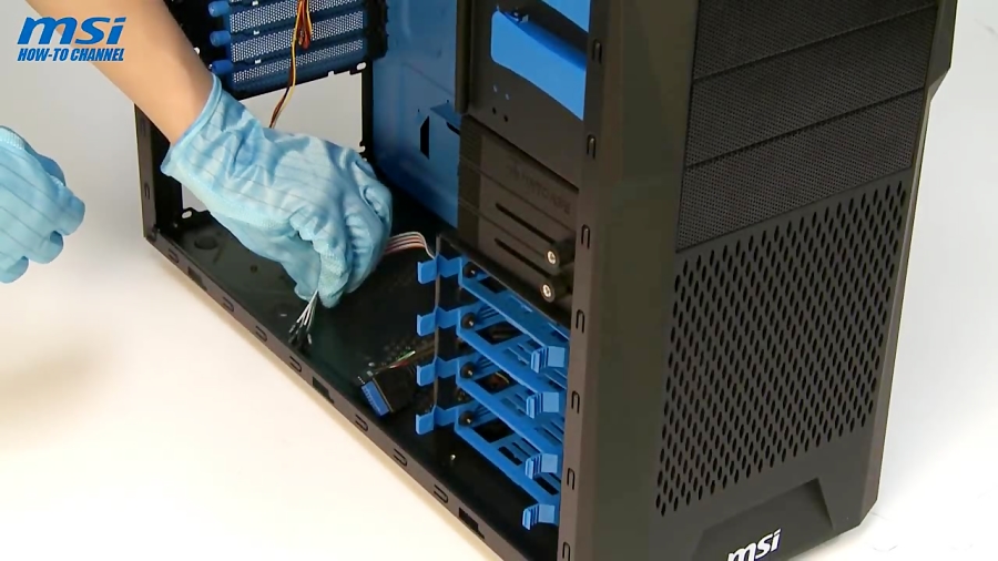 Msi® How To Install Front Panel Connectors Jfp1