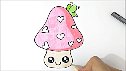 COGUMELO FOFO Como desenhar cute mushrooms Kawaii ❤ Dibujos Desenhos  Kawaii, Desenhos para Desenhar 