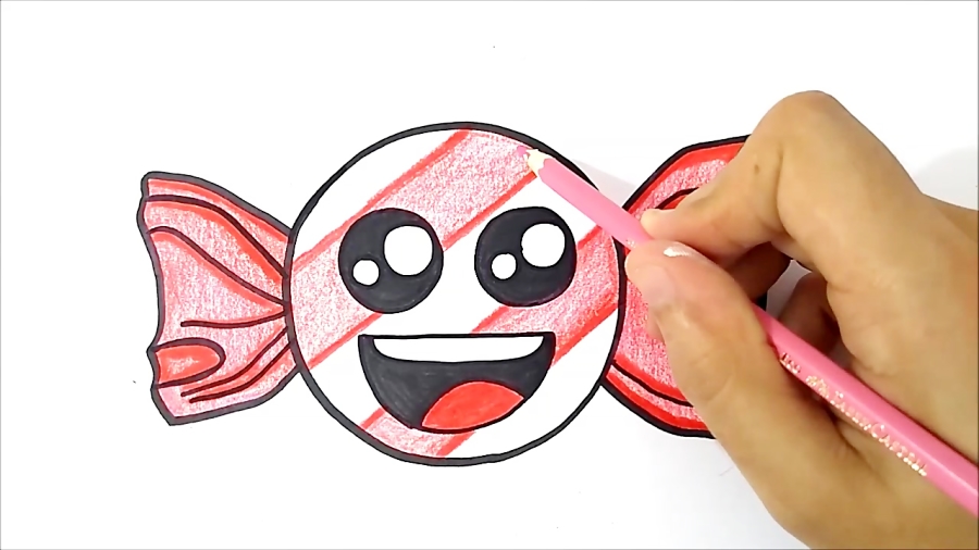 HOW TO DRAW KAWAII PARTY CANDY  COMO DESENHAR DOCE DE FESTA