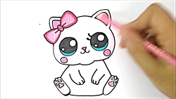 Como Desenhar Gatinho Kawaii Dormindo 🐾, I Love Cats, How to Draw