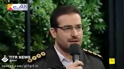 خوانندگی پلیس خوش صدا در برنام...