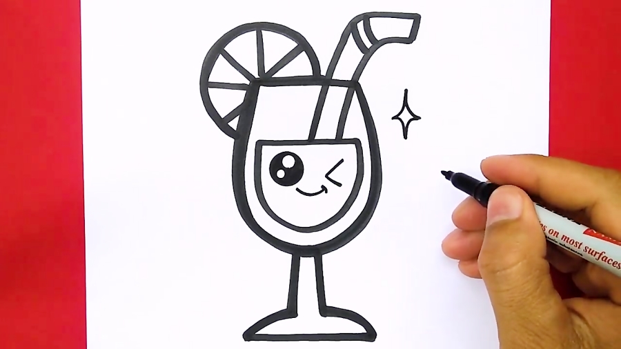 How To Draw A Cute Lemonade Draw Cute Things