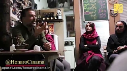 کلاس استاد داریوش موحد درآموزشگاه سینمایی هنروسینما