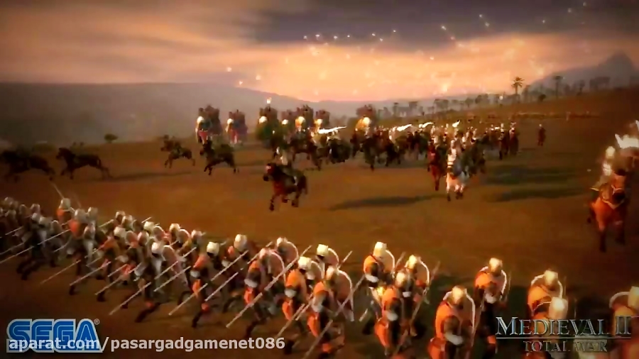 تریلر بازی Medieval II Total War با کیفیت HD