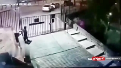 تصادف وحشتناک خودروی شاسی بلند