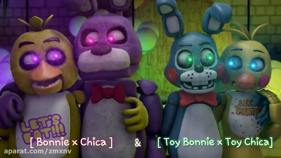 fnaf bonnie and toy bonnie