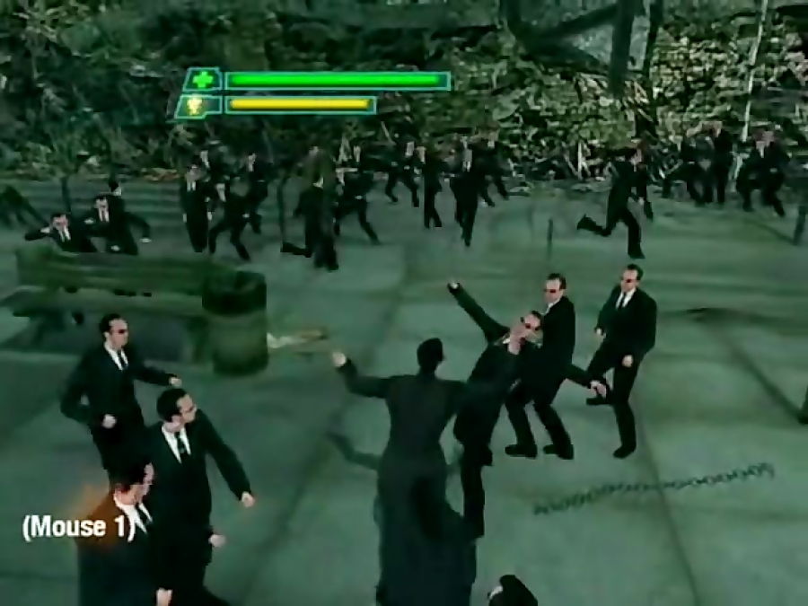گیمپلی کوتاه از بازی The Matrix : Path of Neo