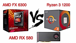 AMD FX 6300 vs Ryzen 3 1200 Fe...
