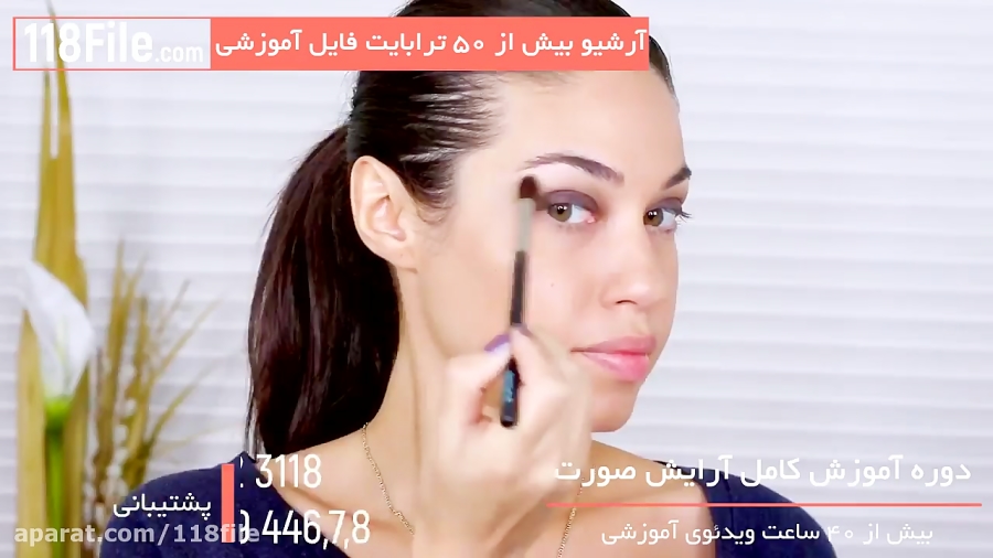 آرایش صورت لایت دخترونه-آرایش کامل صورت