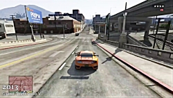 مروری بر سری بازی های Grand Theft Auto 1997-2018 با کیفیت HD
