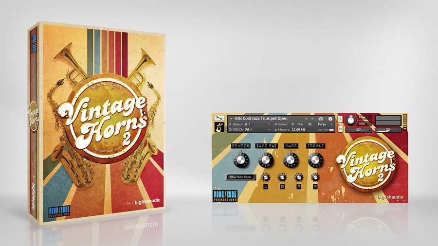 Vintage Horns 2 Instrument Walkthrough