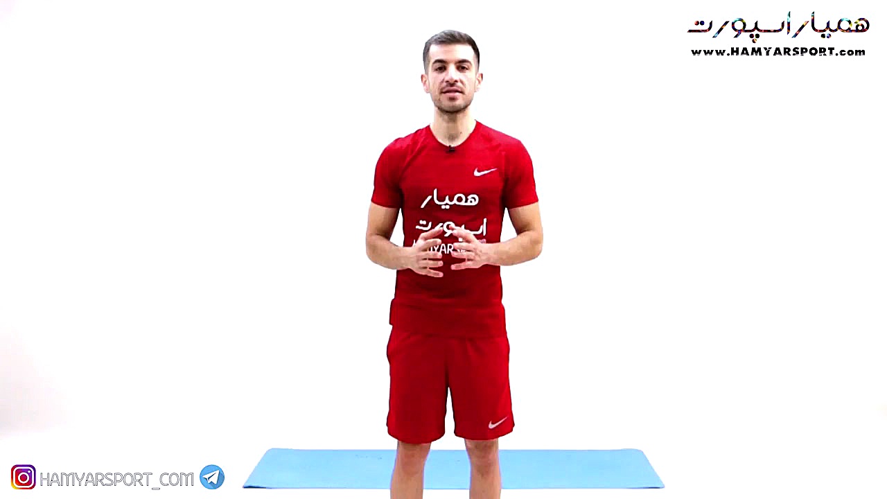 تناسب اندام و کاهش وزن با استفاده از توپ جیمبال و دمبل در منزل ابرسانی پوست