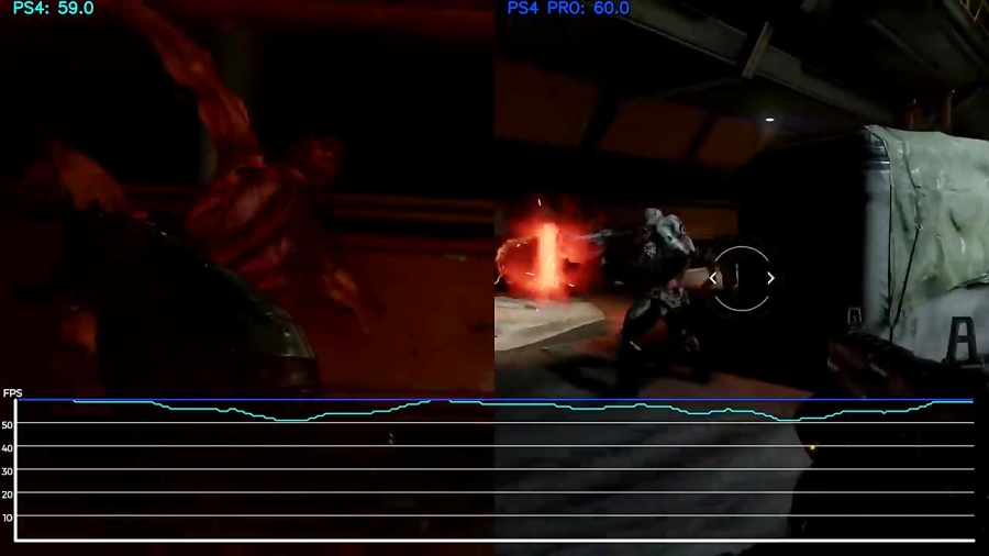 تماشا کنید : اجرای DOOM با کیفیت ۴K بر روی PS4 PRO